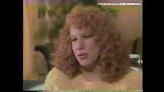 Bette Midler - Interview about " Beaches " 1989