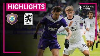 FC Erzgebirge Aue - TSV 1860 München | Highlights 3. Liga | MAGENTA SPORT