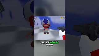 Toad got strapped after getting doxxed  #alpharad #mario64 #shorts