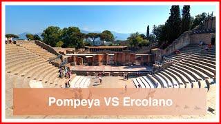 Pompeya VS Herculano. Excursiones desde Nápoles.