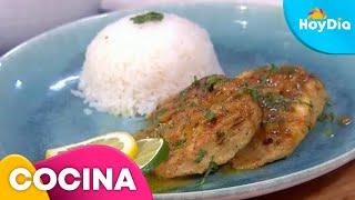 Pollo con salsa de tequila, un platillo picante que deleitará a todos | Hoy Día | Telemundo