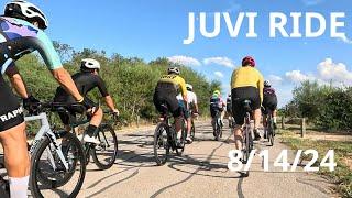 Juvi Group Ride Road Cycling San Antonio 8-14-2024