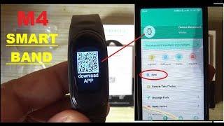 M4 SMART BAND - UNBOXING AND FULL SETUP | HOW TO CONNECT M4 SMART BAND WITH MOBILE #fitpro