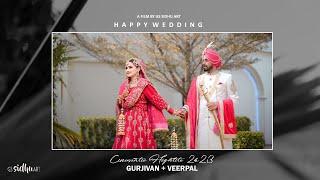 Best Sikh Wedding Cinematic HighLite 2023 | Gurjivan + Veerpal | GS SIDHU ART | Punjab | Mansa