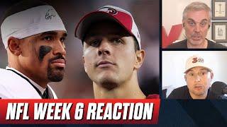 Reaction to Eagles-Jets, 49ers-Browns, Ravens-Titans, Lions-Bucs, Cardinals-Rams | Colin Cowherd NFL