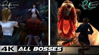 Parasite Eve [1-2] - All Bosses Encounters\Battles - [4K 60FPS]