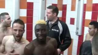 cris de la victoire, Asim - Roderen, dans les Vestiaires... avec le coach sous la douche !!!