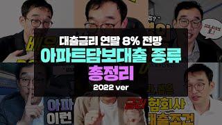 신박한 아파트담보대출조건 총정리! | 대읽남 뱅크플랫폼