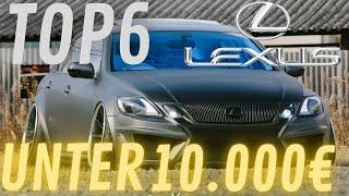 Top 6 Lexus-Autos für unter 10.000 € | G Performance