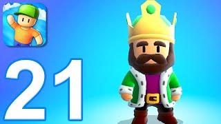 Stumble Guy‪s‬ - Gameplay Walkthrough Part 21 - Crown Win: 21 (iOS, Android)