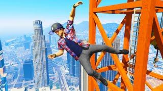 GTA 5 Funny/Crazy Jump Compilation #5 (GTA V Fails Funny Moments)