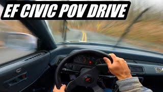 Honda Civic EF Hatchback POV Drive (Pure Sound)