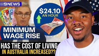 Australia’s Minimum Wage Gets Increased Pay Rise | AMERICAN REACTS