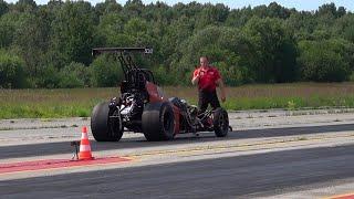 Altered dragster LM7 Twin Turbo 1/4 mile