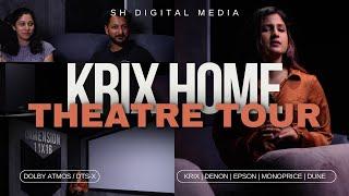 Dedicated KRIX Home Theatre Tour | Client Review | Dolby ATMOS | DTS-X | 5.1.2