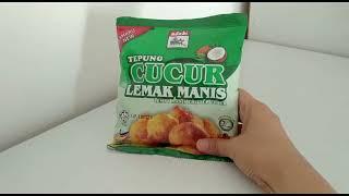 7 Minutes Easy Tasty Home Snacks - Adabi Cucur Lemak Manis (Sweet Milky Coconut) Fritter Flour Mix