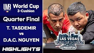 Quarter Final - 타이푼 타스데미르 Tayfun TASDEMIR vs 윙 덕 안 치엔 Duc Anh Chien NGUYEN. H/L