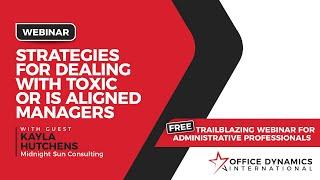 Strategies for Dealing With Toxic or Misaligned Managers