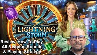 Evolution Lightning Storm Review, How to Play, All Bonus Rounds + Strategy