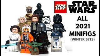 EVERY LEGO Star Wars 2021 Minifigure (Winter Wave)