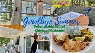 "Goodbye Summer" Unbelievable Grilled Chicken Marinade & Window Cleaning / Jessica Miller Nashville