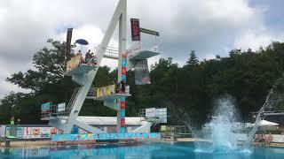 Sascha Handl - Splashdiving Weltmeisterschaft 2018 - 1. Sprung