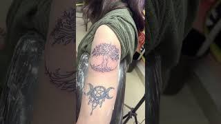 Biceps tattoo for girls  #shorts #tattoo #trending