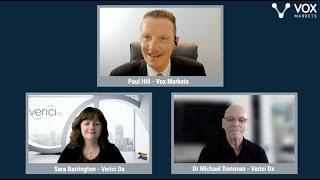 Q&A with Verici Dx CEO, Sara Barrington & Chief Medical Officer, Dr Michael Donovan