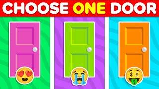 Choose One Door! | 2 GOOD and 1 BAD | Don't Choose The Wrong Door