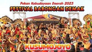 (Full) Barongan Kusumojoyo Di Pekan Kebudayaan Daerah. Festival Barongan Demak 2023