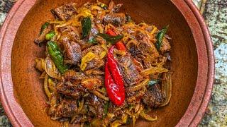 කටට රසට සැරට කන්න කරවල බැදුම | Spicy and Tasty Sri Lankan Dried Fish Fry