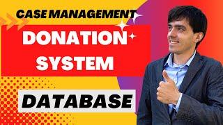 Fundraising for Children - Donation System, Case Management, Active Database