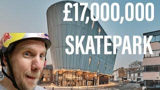 The skatepark that cost MILLIONS! We see what the hype is all about...