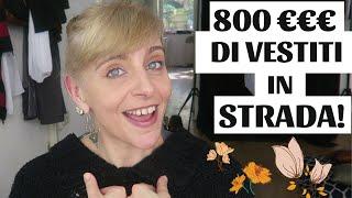 HO TROVATO 800 €€€ DI VESTITI IN STRADA! - HAUL VESTITI USATI - MODA SOSTENIBILE - HAULTERNATIVE