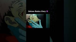 |Sukuna Badass Entry|#sukuna #gojo #megumi #jjk #itadori #anime #edit #amv #shorts #short #viral