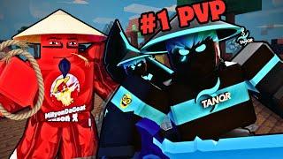I MET the BEST PVP Player and DESTROYED Him.. (Roblox Bedwars)