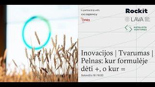 Inovacijos | Tvarumas | Pelnas: kur formulėje dėti +, o kur =