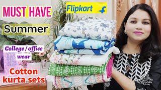 Super comfortable & Trendykurta set from FLIPKART  daily college office wear cotton kurta
