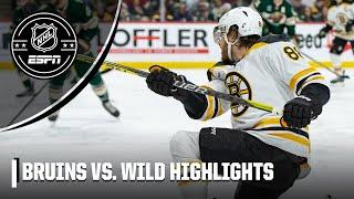Boston Bruins vs. Minnesota Wild | Full Game Highlights