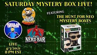 Saturday Funko Pop Mystery Box LIVE! W/ Beardofpop | POPular Opinion | The Nerd Bar