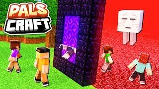 NETHER SURVIVAL CHALLENGE! | PalsCraft #6