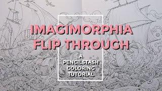 IMAGIMORPHIA Coloring Book Flip Through!  - A PencilStash MiniVid