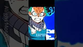 Deku vs Sanji #mha#onepiece #anime