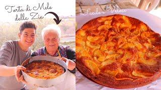 TORTA DI MELE SEMPLICE DELLA ZIA ELISA - Ricetta Facile della Pasticceria - Apple Cake