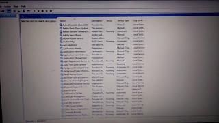 How to turn on windows security service