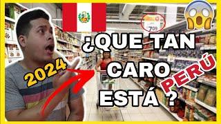 SUPERMERCADO en PERU | PRECIOS 2024 todo caro ¿CUÁNTO CUESTA hacer MERCADO EN PERÚ en 2024 ? 