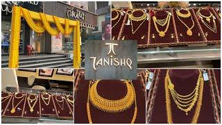 Huge collection tanishq gold necklace rivaah collection gold choker ranihaar long necklace price
