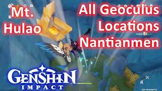 All Geoculus Locations Mt Hulao Nantianmen Genshin Impact