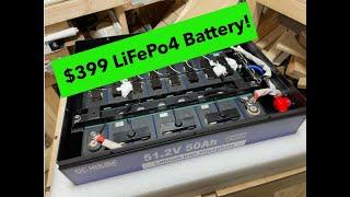 Awesome 48v 50Ah Battery - Under The Hood Peek!