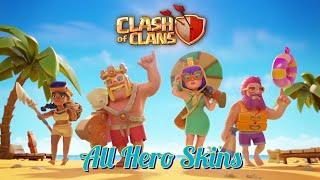 Clash of Clans All Hero Skins Trailer